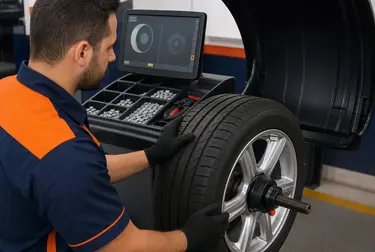 Serviço balanceamento de rodas de O Polo Borracharia Itaperuna em Itaperuna